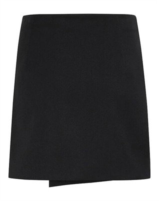 Gestuz - Paula GZ Melange Wrap Nederdel - Black